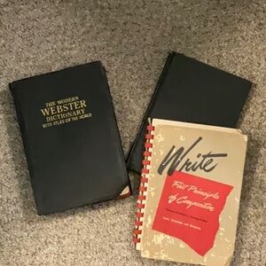 Three Vintage Collectible Books